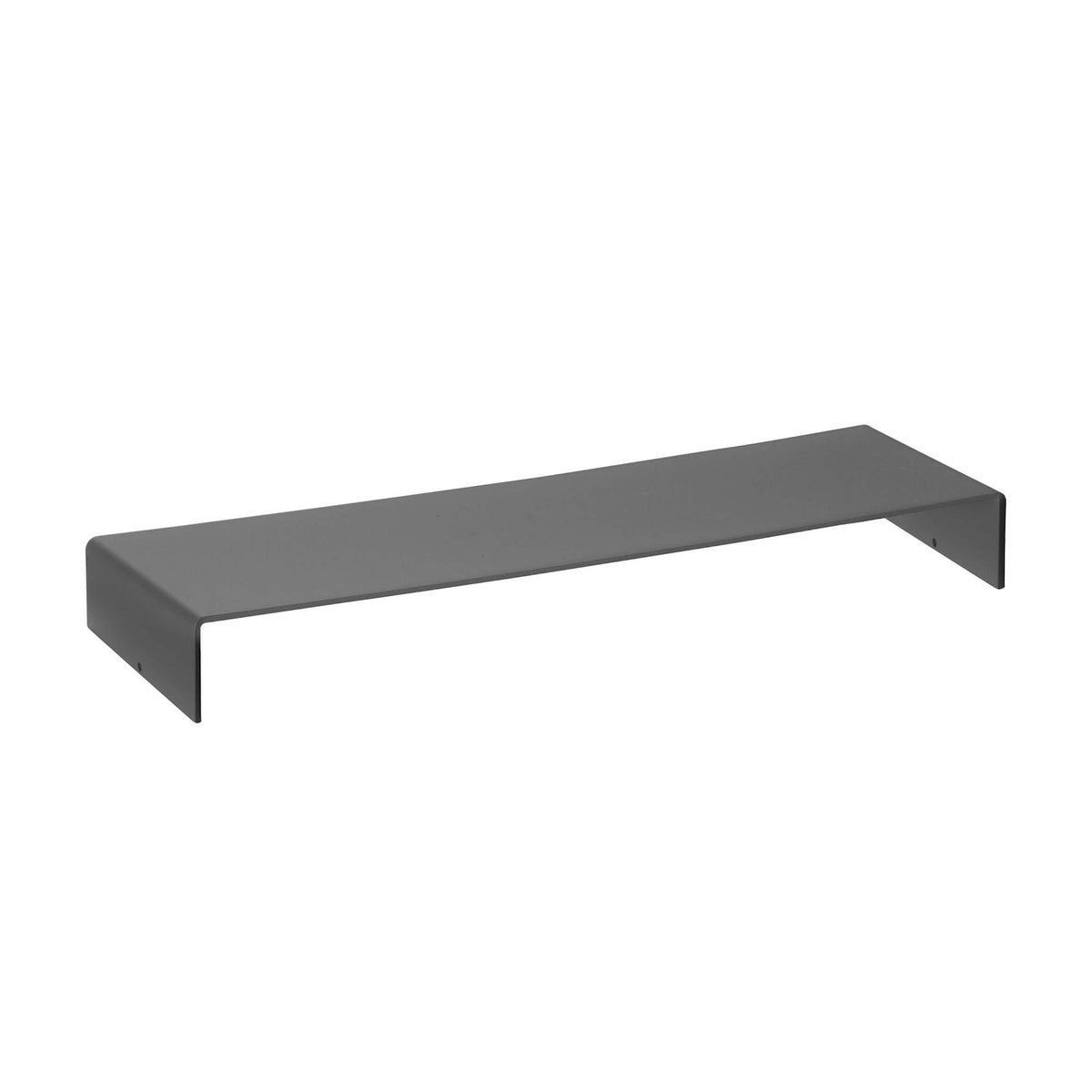 Pinti Caleido Alzata Bassa Inox Carbone 54,7x17 cm H 8,5
