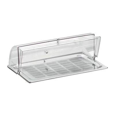 Pinti Caleido Porta Burro e Marmellata Refrigerato GN 1/1 con Coperchio in Policarbonato