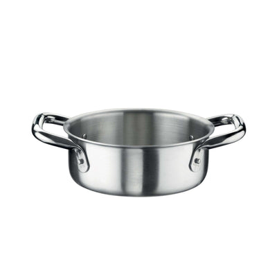 Pinti 3 Layers Casseruola Media 2 Maniglie Inox Trimetallo 24 cm 4,25 L