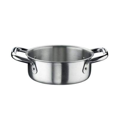 Pinti 3 Layers Casseruola Media 2 Maniglie Inox Trimetallo 28 cm 6,75 L