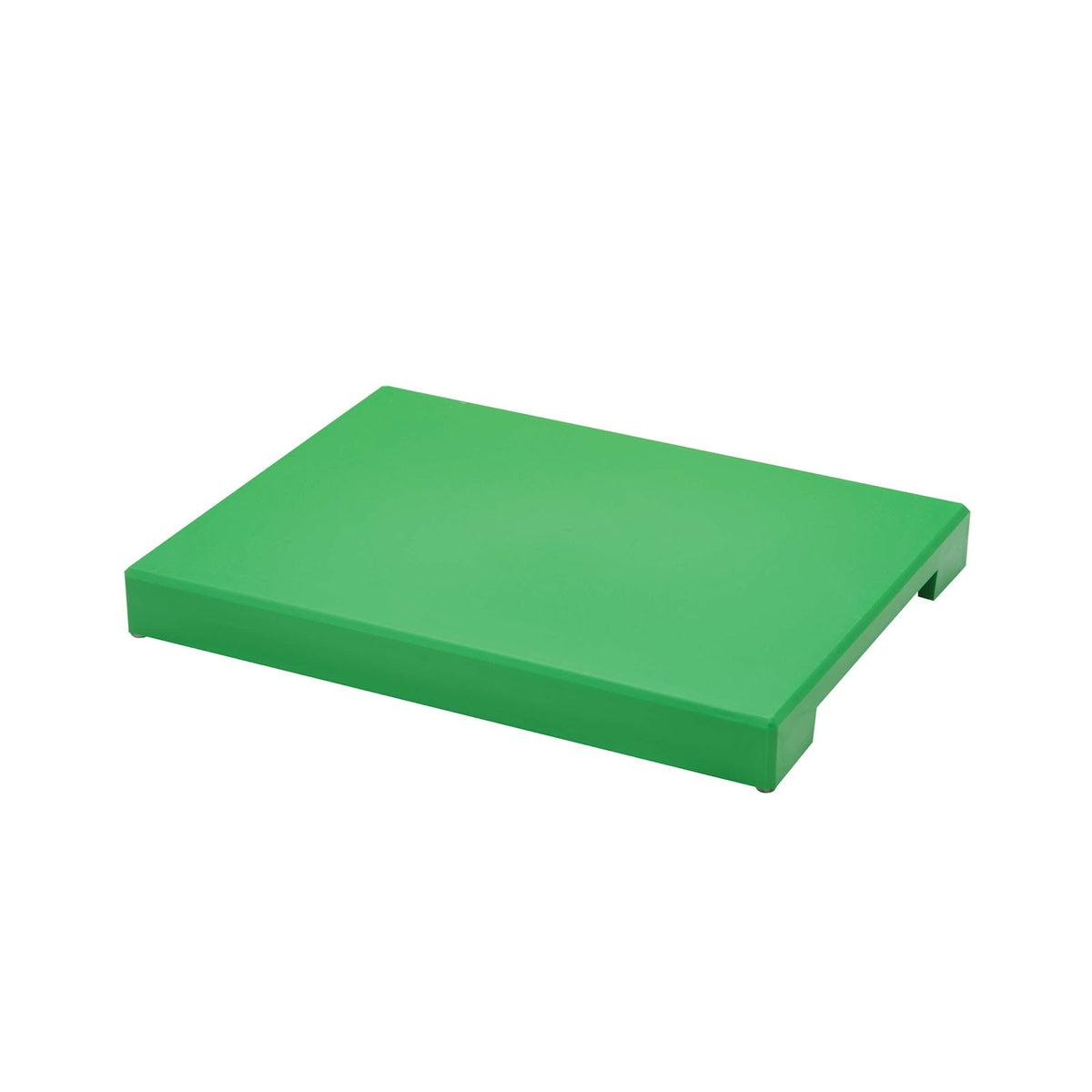 Tagliere Cut&Go Verde in Polietilene 40x30 cm H 4 cm con Apertura Laterale