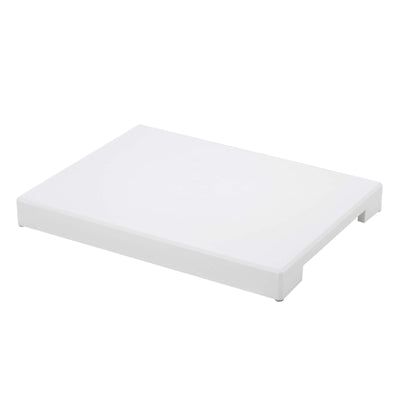 Tagliere Cut&Go Bianco in Polietilene 60x40 cm H 4 cm con Apertura Laterale