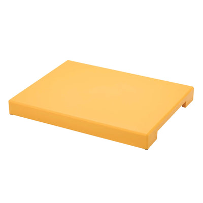 Tagliere Cut&Go Giallo in Polietilene 60x40 cm H 4 cm con Apertura Laterale