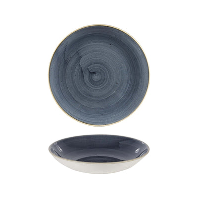 Churchill Stonecast Blueberry Piatto Fondo 24,8 cm 12 Pezzi