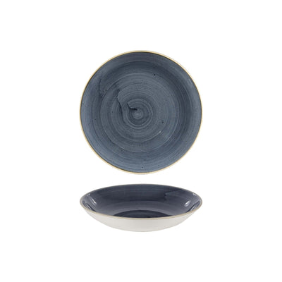 Churchill Stonecast Blueberry Piatto Fondo 18,2 cm 12 Pezzi
