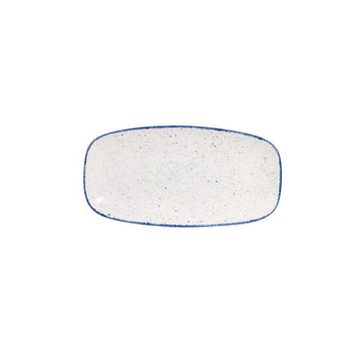 Churchill Stonecast Hints Indigo Blue Vassoio Rettangolare 29,8x15,3 cm 12 Pezzi