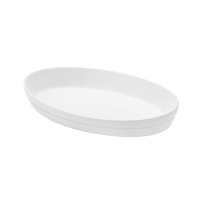 Saturnia Pirofila Ovale da Forno Porcellana 22x14 cm H 5 6 Pezzi