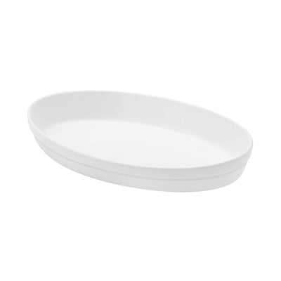 Saturnia Pirofila Ovale da Forno Porcellana 28x17,5 cm H 5