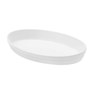 Saturnia Pirofila Ovale da Forno Porcellana 32x20,5 cm H 5