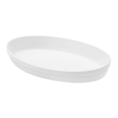 Saturnia Pirofila Ovale da Forno Porcellana 36x24 cm H 5,5