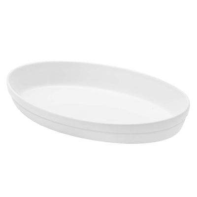 Saturnia Pirofila Ovale da Forno Porcellana 42x26 cm H 5,5
