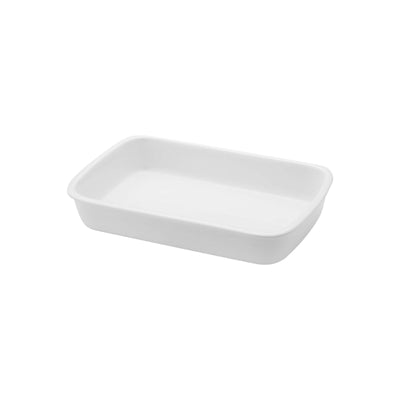 Saturnia Pirofila Rettangolare da Forno Porcellana 32x22,5 cm H 6