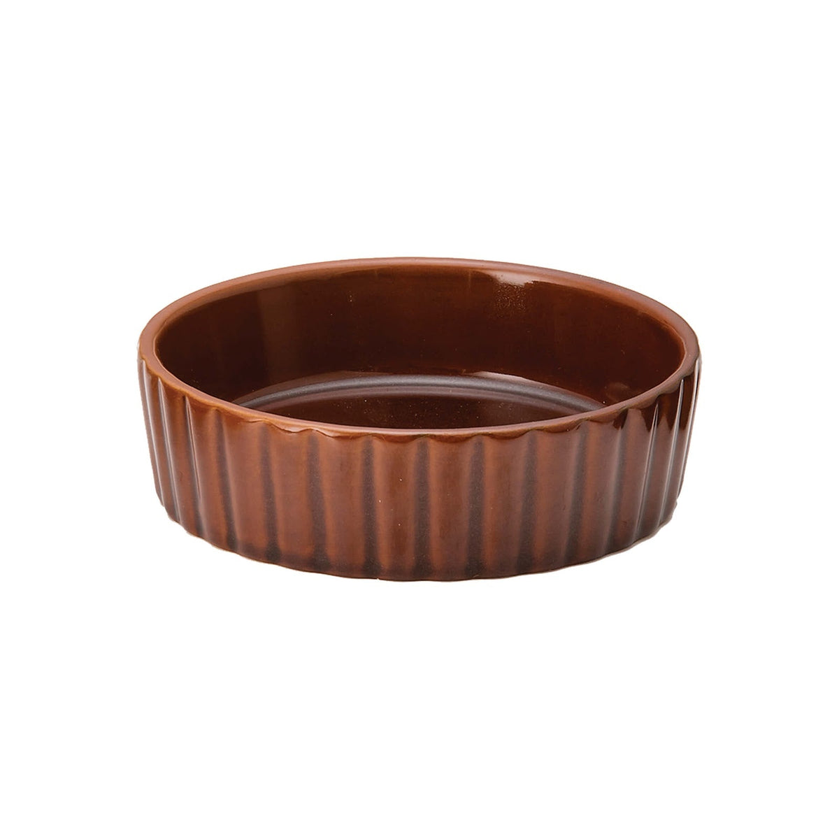 Coppetta Crème Brûlée Marrone Ø 11 cm H 3,9 6 Pezzi