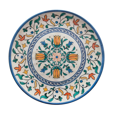 Alhambra Vassoio Tondo in Melamina Decorata Ø 36 cm