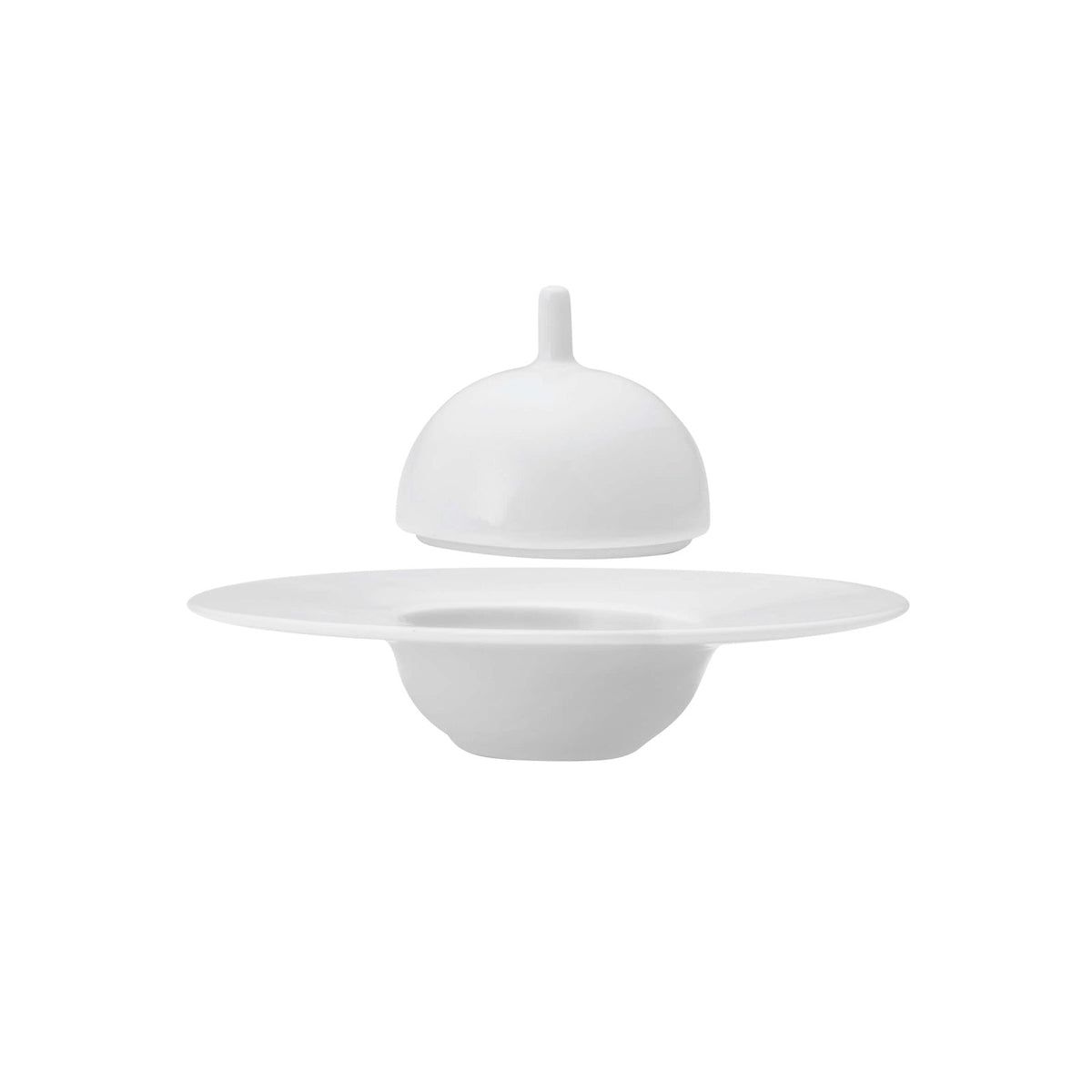 Saturno Cloche per Piatto Fondo Gourmet 19 cm 4 Pezzi
