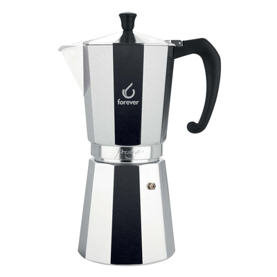 Caffettiera Miss Moka Prestige in Alluminio 18 Tazze