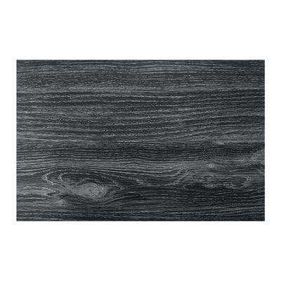 Tovaglietta Americana Plastificata Effetto Legno Nero 45x30 cm Confezione 12 Pezzi