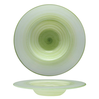 Spira Pastabowl Bianco e Verde Ø 29 cm 6 Pezzi