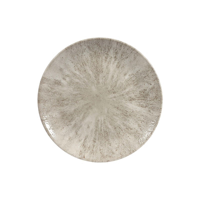 Churchill Studio Prints Stone Agate Grey Piatto Piano in Ceramica 28,8 cm 12 Pezzi
