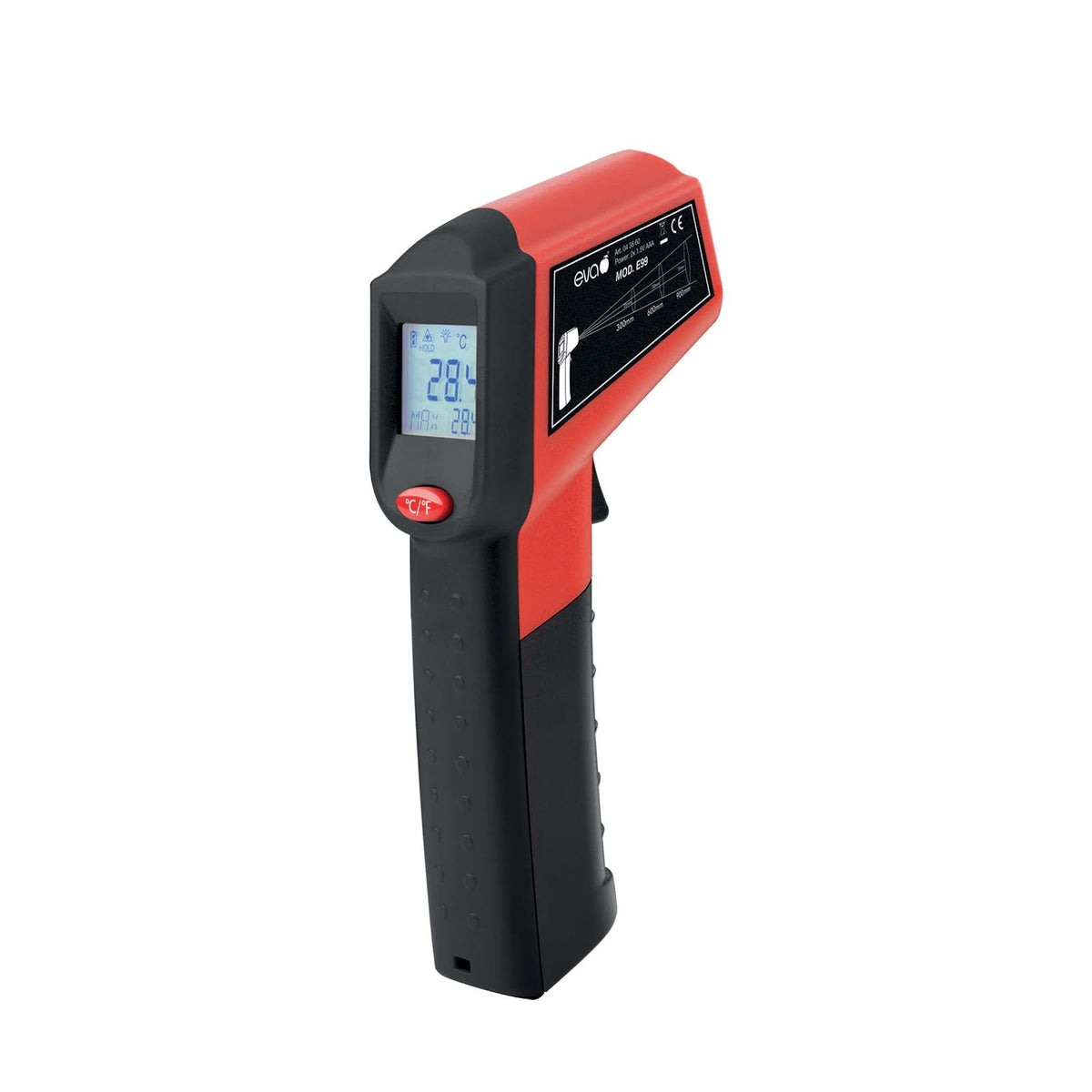 Termometro Digitale a Infrarossi da -50 a +520 °C