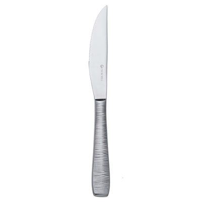 Churchill Bamboo Coltello Bistecca Acciaio Inox 18/10 Manico Pieno 12 Pezzi