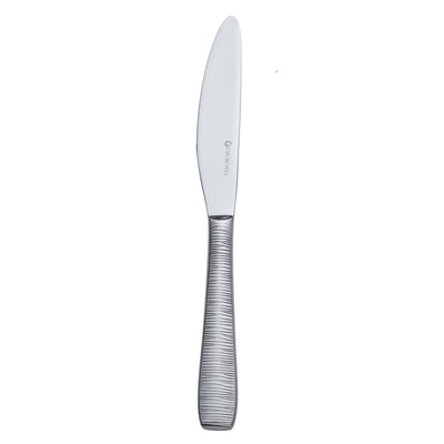 Churchill Bamboo Coltello da Tavola Acciaio Inox 18/10 Manico Pieno 12 Pezzi