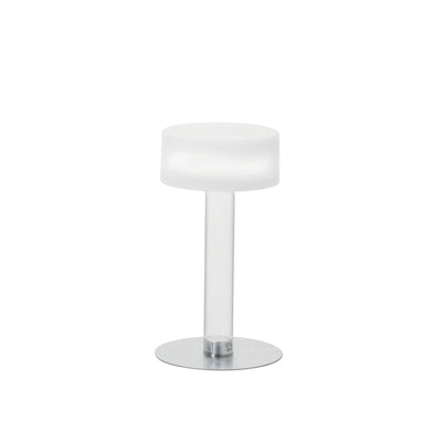 Lampada da Tavolo con Calamita e Base in Acciaio H19 cm