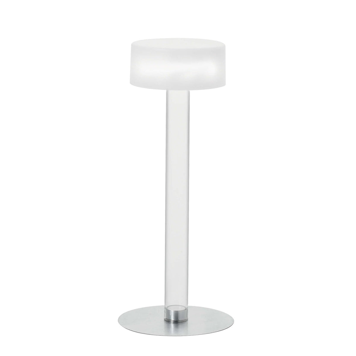 Lampada da Tavolo con Calamita e Base in Acciaio H29 cm