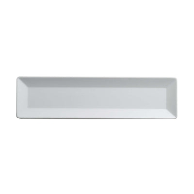 Tokyo Vassoio Rettangolare Stoneware Bianco Opaco 30x8 cm 12 Pezzi