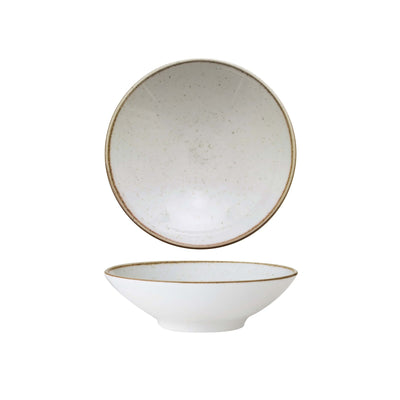 Artisan Coppa Multiuso Porcellana Decorata a Mano Beige 21,7 cm 24 Pezzi