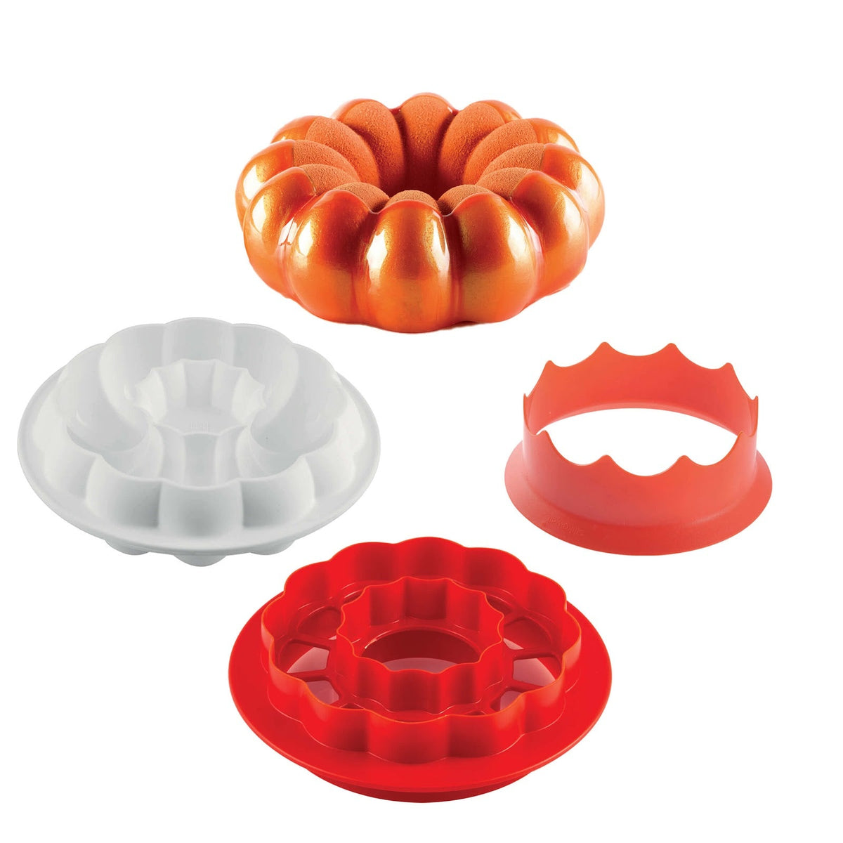 Kit Magia del Tempo Stampo in Silicone con Tagliapasta 15,5 cm