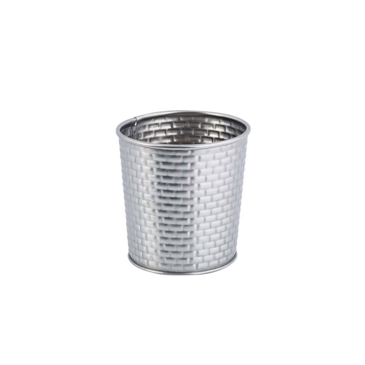 Tablecraft Brickhouse Portapatatine Tondo Inox 9 cm H 9 12 Pezzi