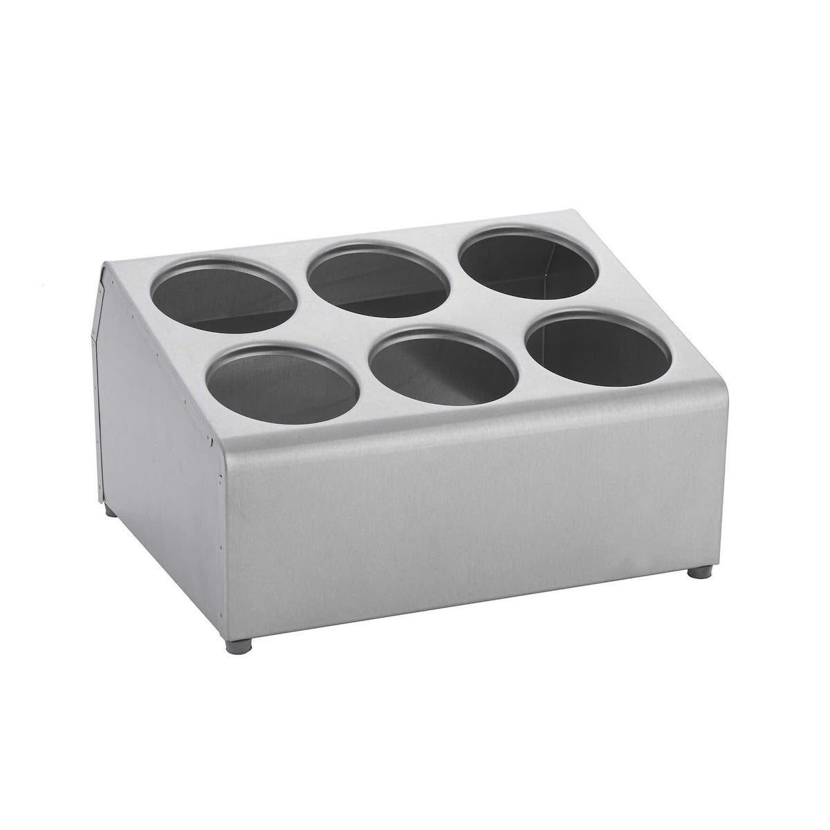 Tablecraft Portaposate Inox 6 Posti 38x31 cm H 19
