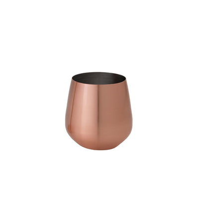 Mercury Bicchiere Acqua Acciaio Inox Rame Spazzolato 54 cl
