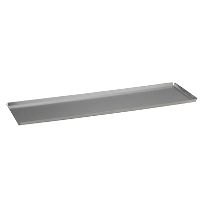Vassoio Bar Pasticceria Inox 18/10 Angoli Aperti 70x20 cm H 1,5