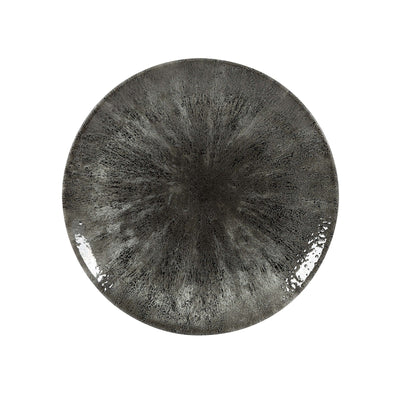 Churchill Studio Prints Stone Quartz Black Piatto Piano Ceramica 28,8 cm 12 Pezzi