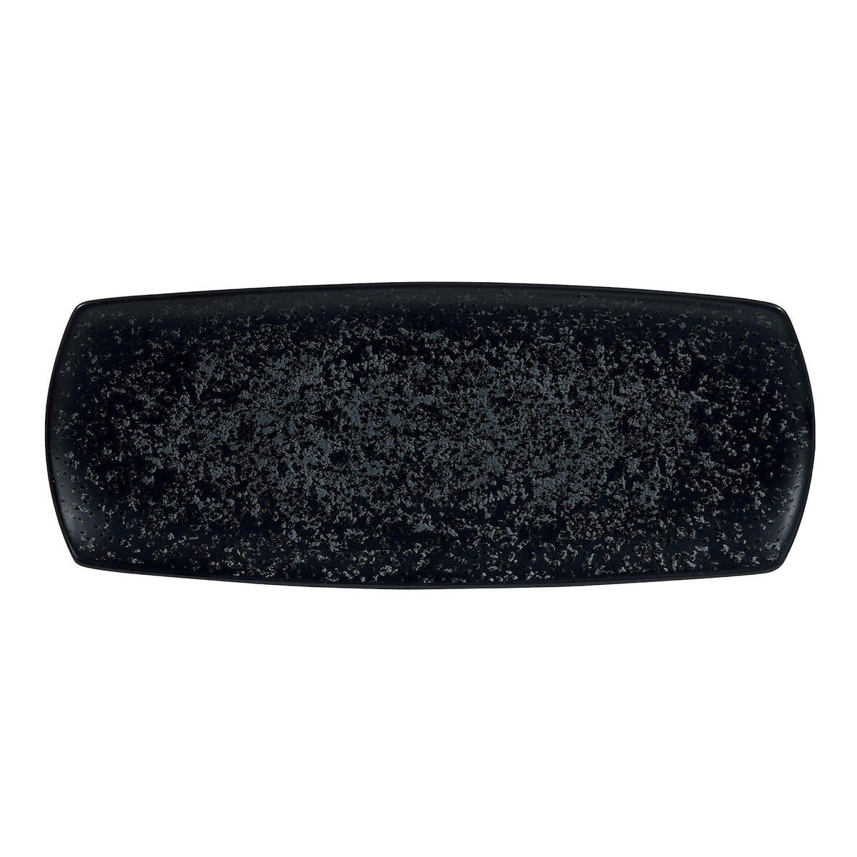 Churchill Menu Shades Caldera Ash Black Vassoio Rettangolare Ceramica 35,5x14 cm 6 Pezzi