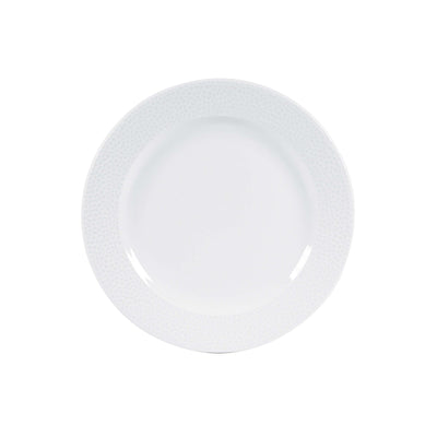Churchill Isla Piatto Bianco in Ceramica 23,4 cm 12 Pezzi