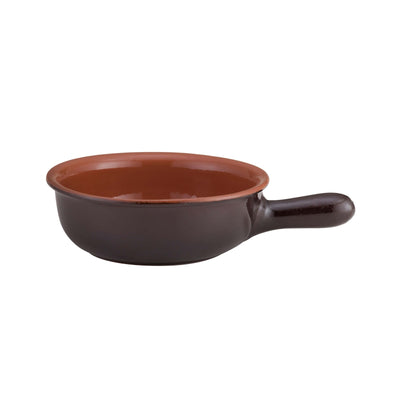 Casseruola 1 Manico in Coccio da Fuoco Ø 14 cm H 4,6 cm