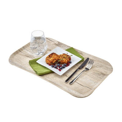 Cambro Vassoio Effetto Legno Rovere Chiaro 45,7x35,5 cm
