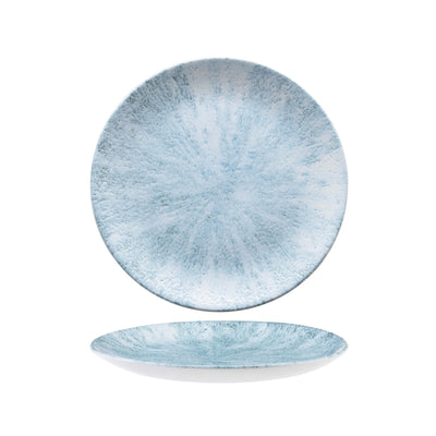 Churchill Studio Prints Stone Aquamarine Piatto Frutta in Ceramica Ø 21,7 cm 12 Pezzi