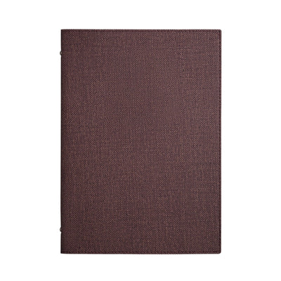 Portamenù in Canapa Bordeaux 6 Buste 23,5x31,5 cm 1 Pezzo