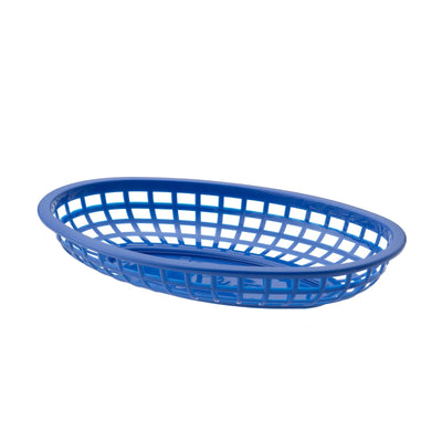 Cestino in Plastica Blu 23,5x15,5 cm H 5 cm 1 Pezzo