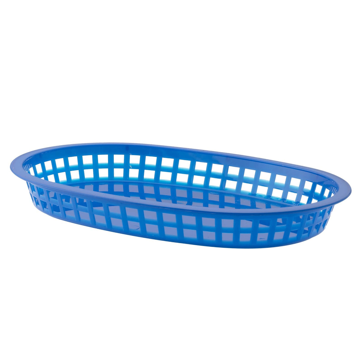 Cestino da Servizio in Plastica Blu 27x18,5 cm H 3,5
