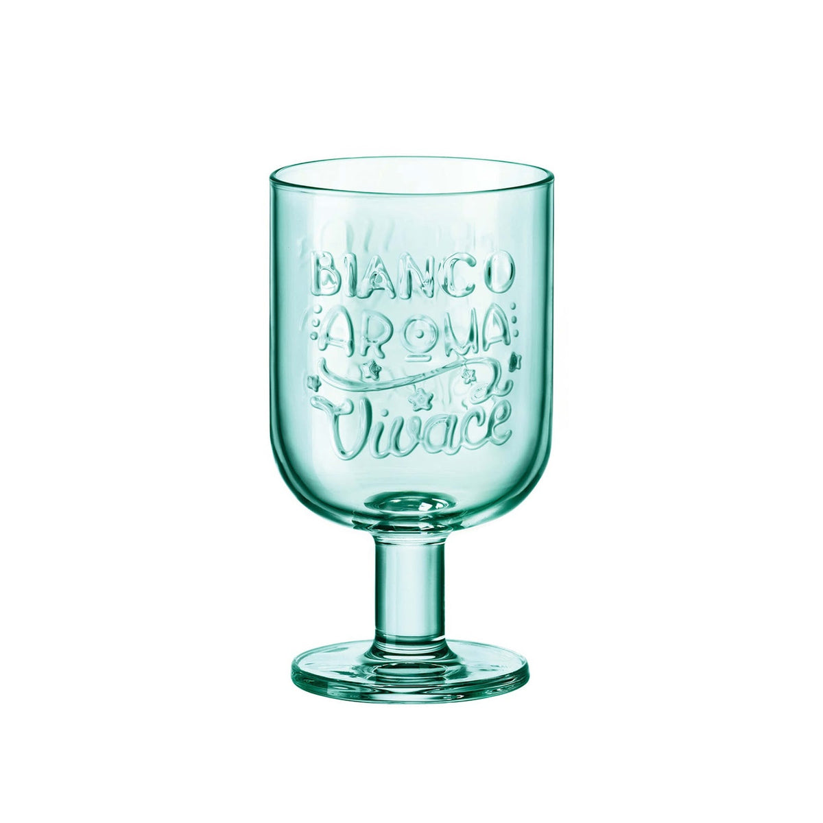 Bormioli Rocco Graphica Federal Green Calice Large Impilabile 36,5 cl 6 Pezzi
