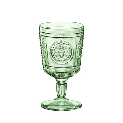 Bormioli Rocco Romantic Candy Verde Calice 32 cl 4 Pezzi