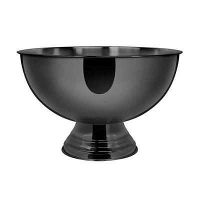 Erema Coppa Portabottiglie Placcata Nera Ø 40 cm 8 L
