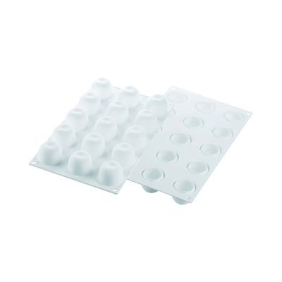 Microflex Stampo in Silicone Mela Ciliegia e Pesca 15 Forme Ø 3,9 cm