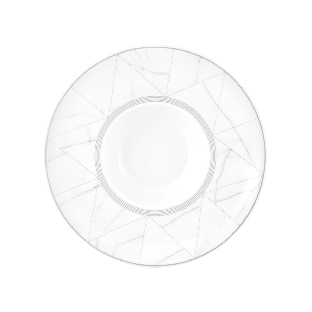 Vista Alegre Carrara Hotel Piatto Pasta in Porcellana 25 cm 4 Pezzi