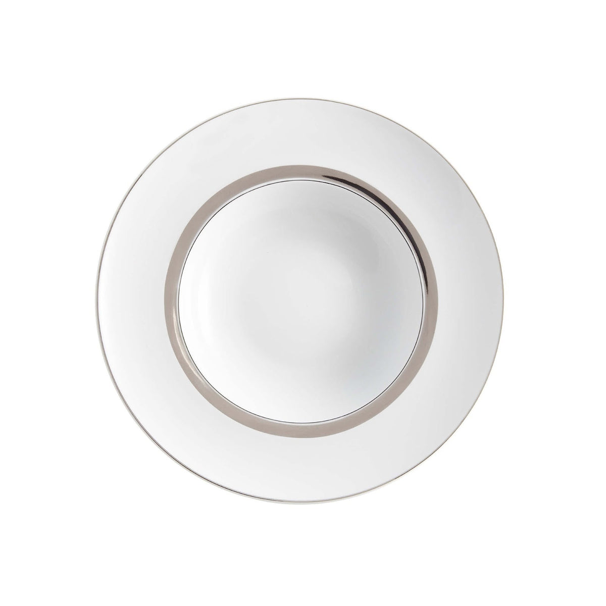 Vista Alegre Domo Platinum Piatto Pasta 25,2 cm 4 Pezzi